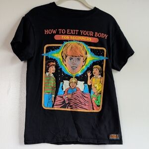 Steve Rhodes Black T-shirt Small